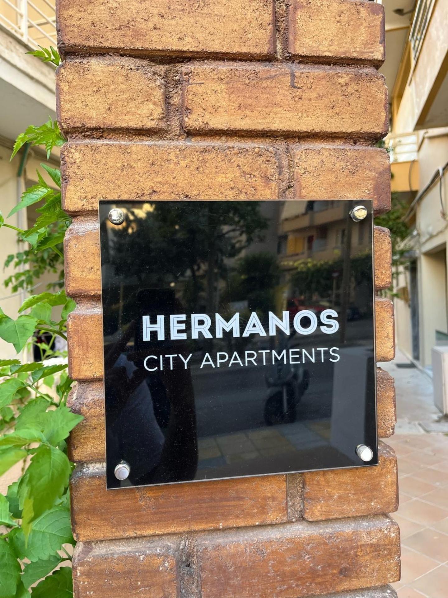 Hermanos City Apartment'S Ираклион Экстерьер фото